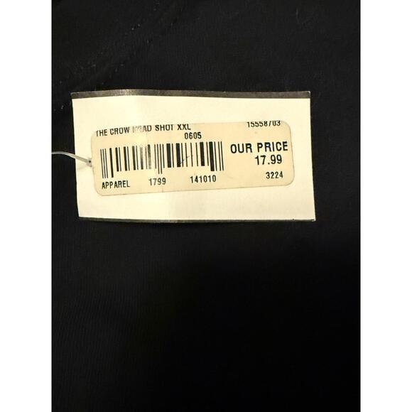 GILDAN T-Shirt The Crow‎ XXL Black 2004 Eric Draven Graphic New Old Stock Vtg - Picture 5 of 5